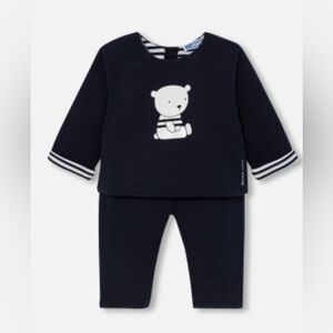 Jacadi Paris navy blue outfit 🐻